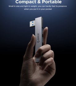 تصویر هاب مینی 4 پورت USB3.0 اوریکو مدل YSZ1-U3 ORICO YSZ1-U3 Mini USB3.0 HUB