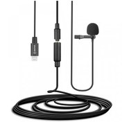 تصویر میکروفن بویا BOYA BY-M2 for ios BOYA BY-M2 Omnidirectional Lavalier Microphone for ios