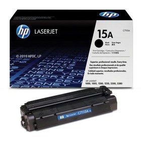 تصویر کارتریج پرینتر لیزری اچ پی مشکی 15A cartridge HP 15 A