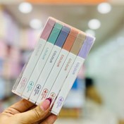 تصویر ماژیک هایلایت مکعبی پاستلی zuixua (ماژیک علامت زن) 