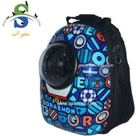 تصویر کوله پشتی فضایی حمل سگ و گربه و جوندگان (SPACE CAPSULE BACKPACK) دی پی اس 