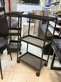 تصویر ترولی فلز - طلایی 