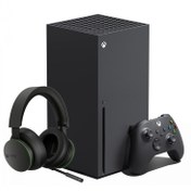 تصویر باندل کنسول Xbox Series X + Xbox Stereo Wireless 