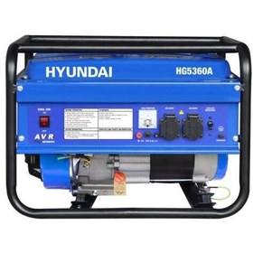 تصویر موتور برق هیوندای مدل HG5360-A ا HYUNDAI HG5360-A generator HYUNDAI HG5360-A generator
