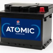 تصویر 50 آمپر برند اتمیک سپاهان باتری 50 AH atomic