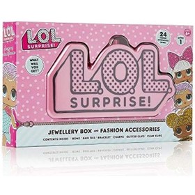 تصویر جعبه جواهرات لوگو برند l.o.l. surprise! 