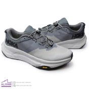 تصویر کفش مردانه هوکا مدل TRANSPORT با رویه گورتکس رنگ طوسی 