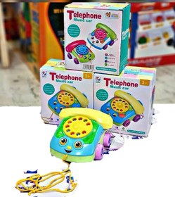 تصویر اسباب بازی تلفن موزیکال طرح ماشین آیتم 8305 