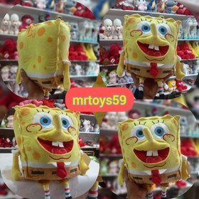 تصویر عروسک باب اسفنجی ۳ بعدی خارجی Foreign 3D spongebob doll