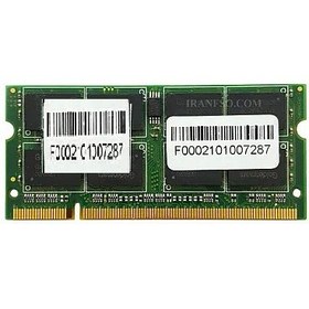 تصویر رم لپ تاپ هاینیکس 2GB مدل DDR2 باس 667MHZ/5300 کره HMP125S6EFR8C-Y5 AB تایمینگ CL5 