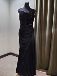 تصویر لباس مجلسی مشکی سایز 44 