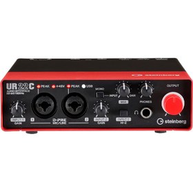 تصویر کارت صدا Steinberg UR22C Red 