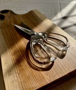 تصویر قیچی آشپزخانه دسته شفاف شنگیا کد J0042 