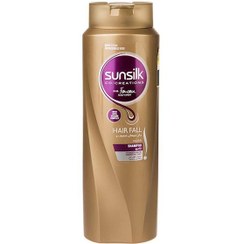 تصویر شامپو سر سانسیلک (Sunsilk) مخصوص موهای ضعیف و شکننده حجم 600 میلی‌لیتر شامپو مو Hair Fall انواع مو حجم 600 میلی لیتر برند سانسیلک