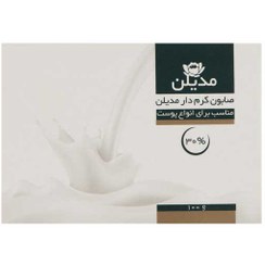 تصویر صابون کرمدار 30% مناسب برای انواع پوست 100 گرم مدیلن Product Code : 48809