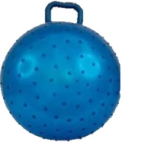 تصویر توپ دسته دار600گرمی آبی 
