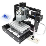 تصویر دستگاه حکاکی RATTMMOTOR CNC 1610 PRO 3 Axis GRBL Control DIY Mini CNC روتر کیت دستگاه با کنترل آفلاین و 14 عدد دستگاه فرز حکاکی CNC ER11 Collets برای برش چوب پلاستیک اکریلیک PCB PVC - ارسال 30 روز کاری 