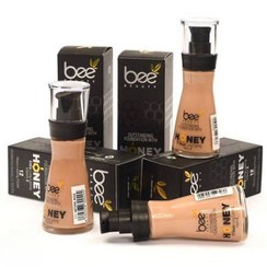 تصویر کرم پودر بی بیوتی (bee beauty) حاوی عسل در ۶ رنگ 