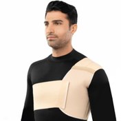 تصویر کتف بند یکطرفه سما طب پاکان کد 4045 - رنگ:کرم - سایز:M 