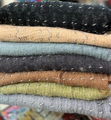 تصویر شال موهر وارداتی - آبی 