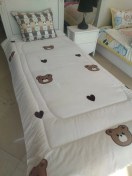 تصویر ست روتختی یک نفره طرح خرسی کوچولو و مک کویین برند ایپک 