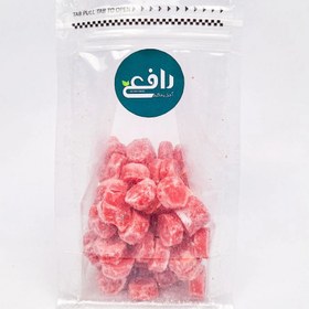 تصویر حبه قند توت فرنگی - زیپ کیپ / 500g 