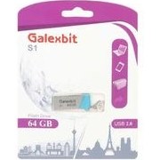 تصویر فلش 64 گیگ گلکس بیت Galexbit S1 Galexbit S1 USB2.0 64GB Flash Memory