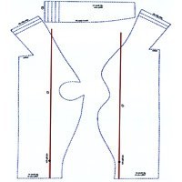 تصویر الگوی یقه 15 و 16 و 17 