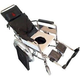 تصویر ویلچر برانکاردی حمامی 610GC-48 Bathroom stretcher wheelchair 610 GC-48