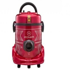 تصویر جاروبرقی سطلی زونر مدل۳۸۰۰ 
