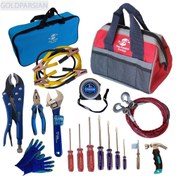 تصویر مجموعه ابزار 17 پارچه sina emdad مدل CA019 