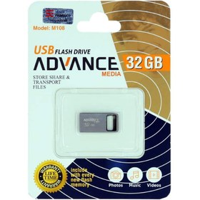 تصویر فلش مموری ادونس مدیا M108ظرفیت32 گیگابایت ا Advance Media M108 32GB USB2.0 Flash Advance Media M108 32GB USB2.0 Flash