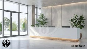 تصویر میز کانتر و پذیرش مدل p336 