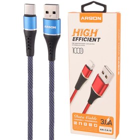 تصویر کابل تبدیل USB به USB-C آرسون مدل AN-CA10 Arson AN-CA10 USB to USB-C charging cable