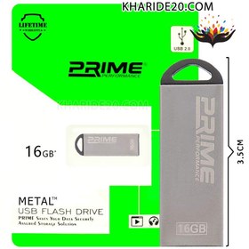 تصویر فلش مموری Prime مدل 16GB Metal 