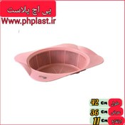 تصویر سبد سینک اشکان پلاستیک مدل دسته دار کد 370 sink basket
