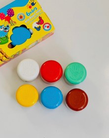 تصویر رنگ انگشتی ۶ تایی 