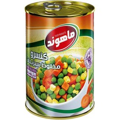 تصویر کنسرو مخلوط سبزیجات ماهوند مقدار 350 گرم ا Mahvand Canned Mixed Vegetable 350g Mahvand Canned Mixed Vegetable 350g
