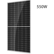 تصویر پنل خورشیدی 550 وات مونو کریستال پاک آتیه 