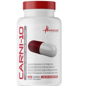 تصویر ال کارنیتین متابویلک Metabolic Nutrition Carni-10 