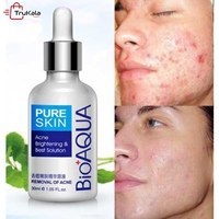 تصویر سرم درمانی ترمیم کننده و ضد جوش صورت بیوآکوا ا BioAQUA Pure Skin Face Serum For Acne BioAQUA Pure Skin Face Serum For Acne
