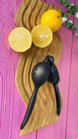 تصویر آبلیموگیری دستی مشکی Black manual lemon squeezer