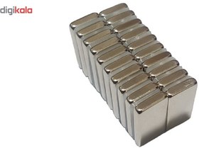 تصویر آهن ربا مدل مکعبی بسته 10 عددی 
