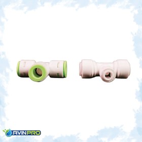 تصویر سه راه سه سر فیتینگی نیمه صنعتی 