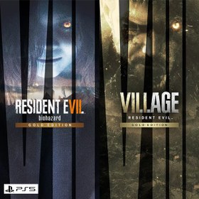 تصویر اکانت بازی Resident Evil 7 Gold Edition & Village Gold Edition برای PS5 