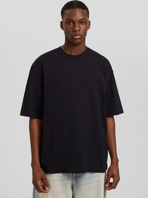 تصویر Bershka تی شرت آستین کوتاه Bershka Kısa kollu oversize t-shirt