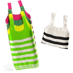 تصویر تاپ بافت راه راه Tap