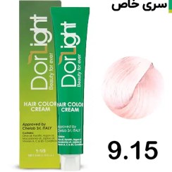 تصویر رنگ مو دورلایت گروه Special حجم 100 میل - شماره 9.15 Dorlight Hair Color 100ml No.9.15