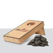 تصویر تخته بازی کورن هول ۶ تکه 