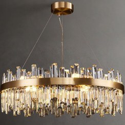 تصویر لوستر کتابی تخت 